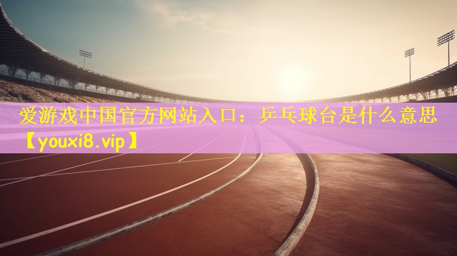 乒乓球台是什么意思